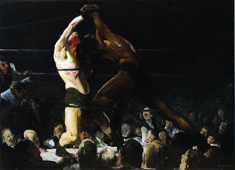 George Wesley Bellows Both Members of This Club Norge oil painting art
